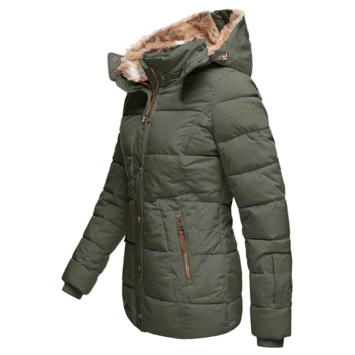 Chic Versatile Winter Jacket With Stylish Embellishments