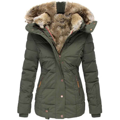 Chic Versatile Winter Jacket With Stylish Embellishments