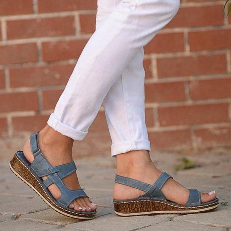 ComfortStep Women's Orthopedic Sandals with Adjustable Straps and Non-Slip Sole 1