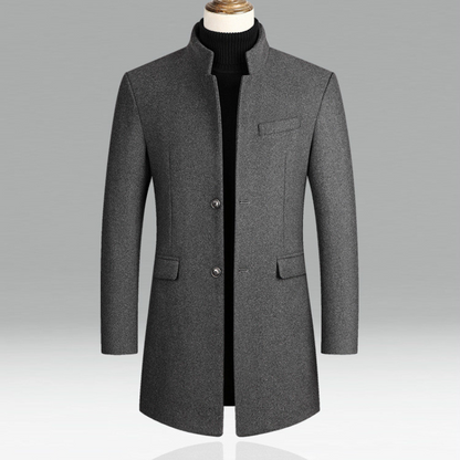 Thomas | Stylish Slim-Fit Wool Coat