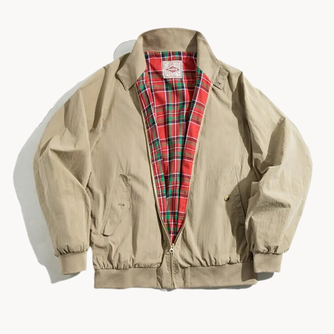 Harrington Jacket | Premium Cotton | Lightweight Outerwear