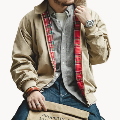 Harrington Jacket | Premium Cotton | Lightweight Outerwear