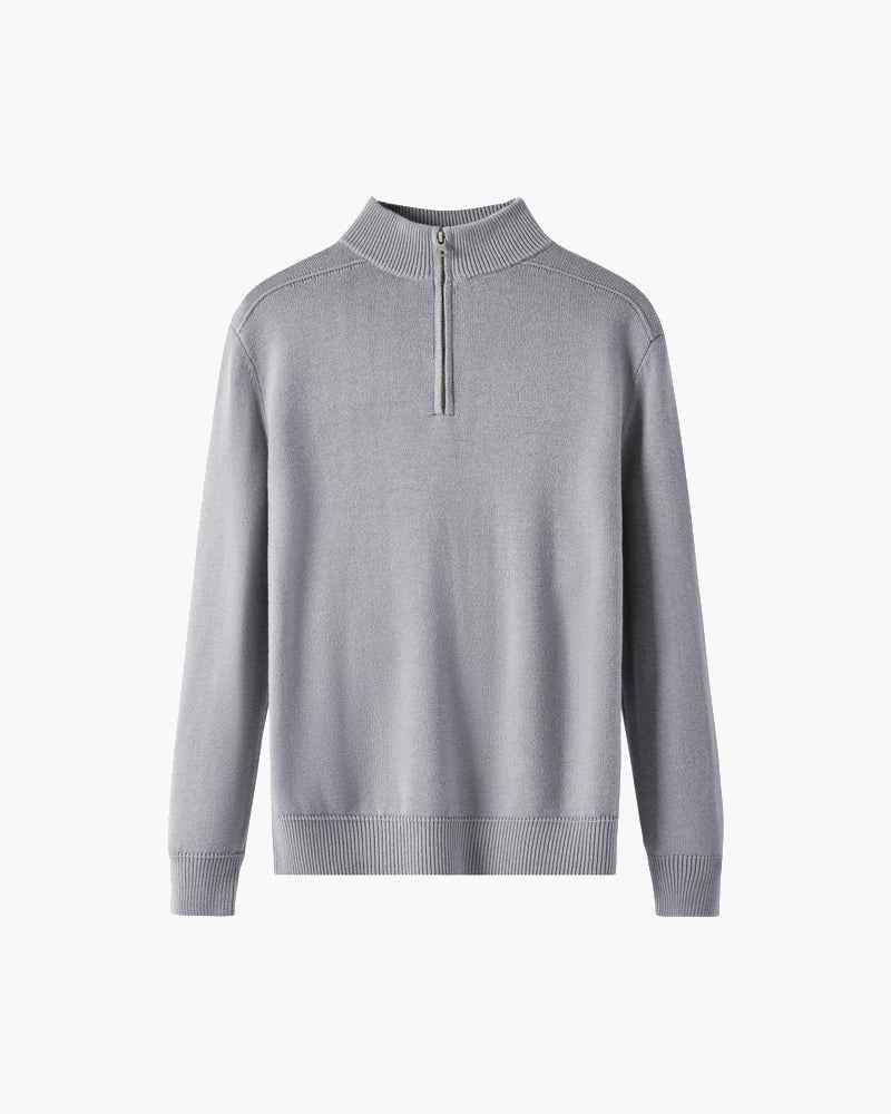 Men's Half-Zip Sweater - Stylish Layering Essential