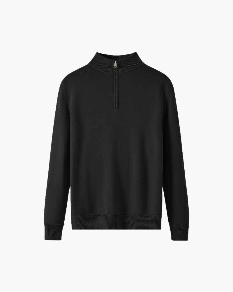 Men's Half-Zip Sweater - Stylish Layering Essential