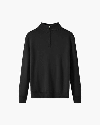 Men's Half-Zip Sweater - Stylish Layering Essential