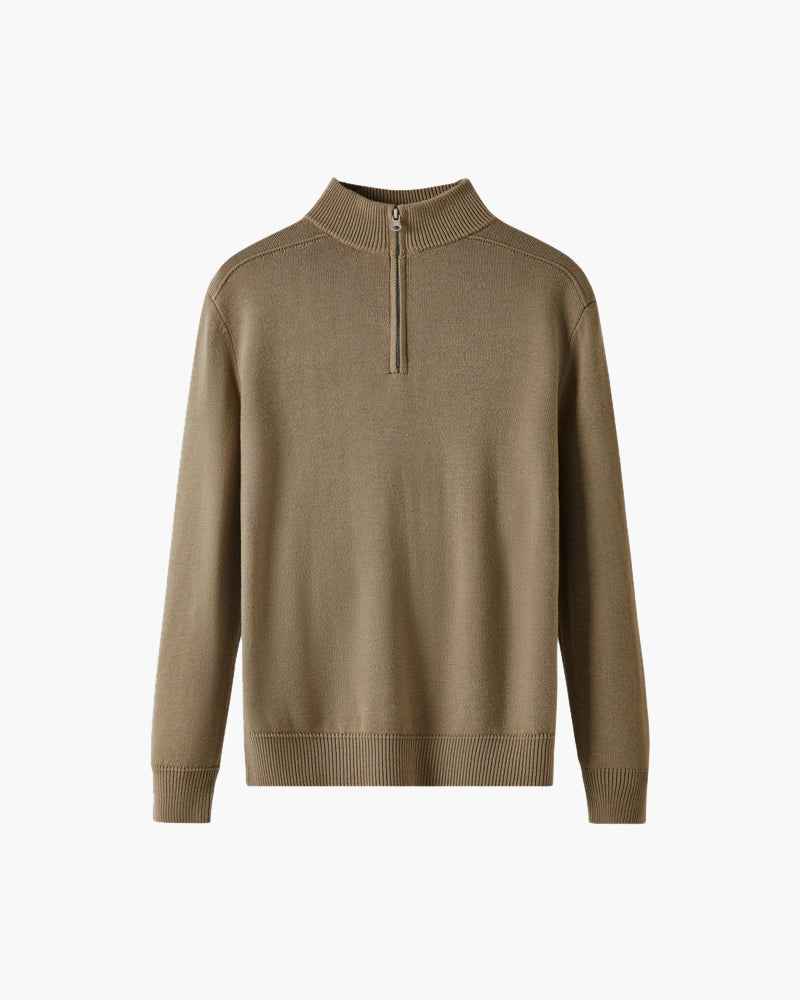 Men's Half-Zip Sweater - Stylish Layering Essential