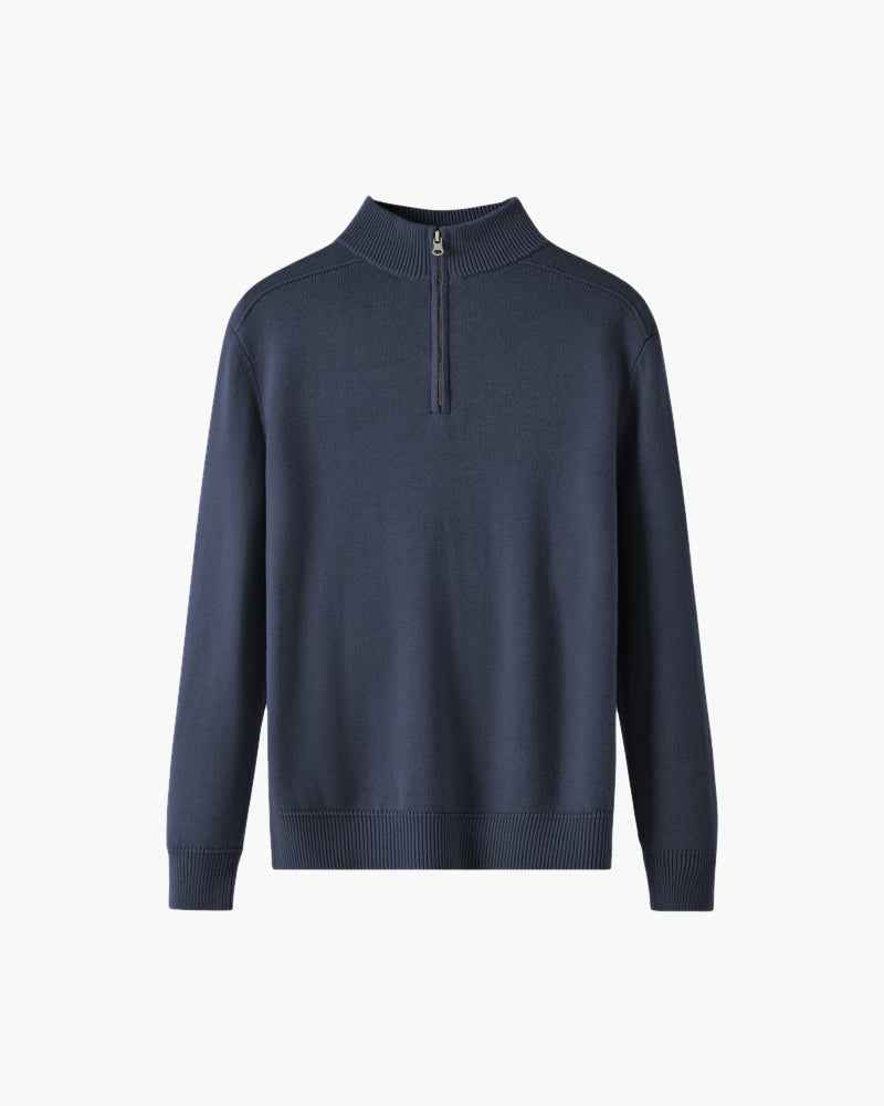 Men's Half-Zip Sweater - Stylish Layering Essential