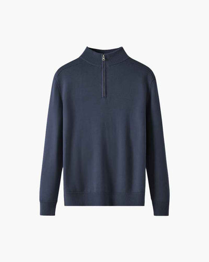 Men's Half-Zip Sweater - Stylish Layering Essential