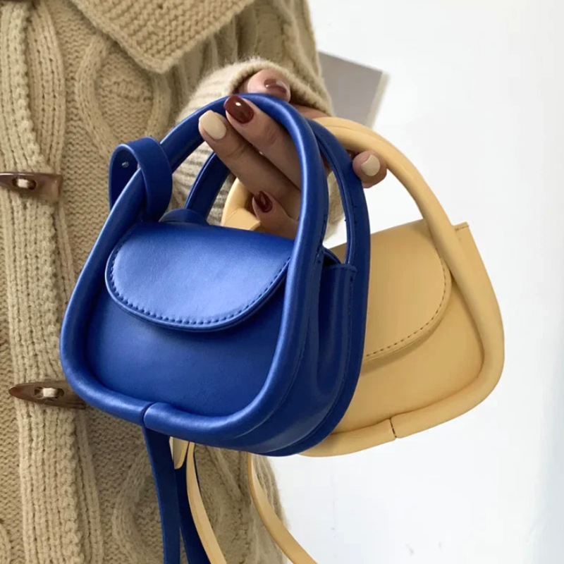 Alba Mini Faux Leather Crossbody Bag