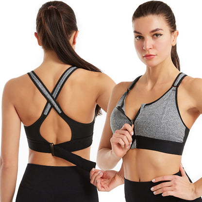 Charlotte | Zip-Front Sports Bra