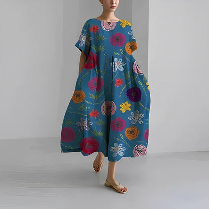 Adelaide Gorgeous Floral Dress
