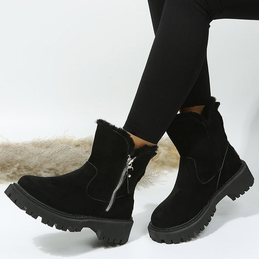 Lena Chic Non-Slip Ankle Boots