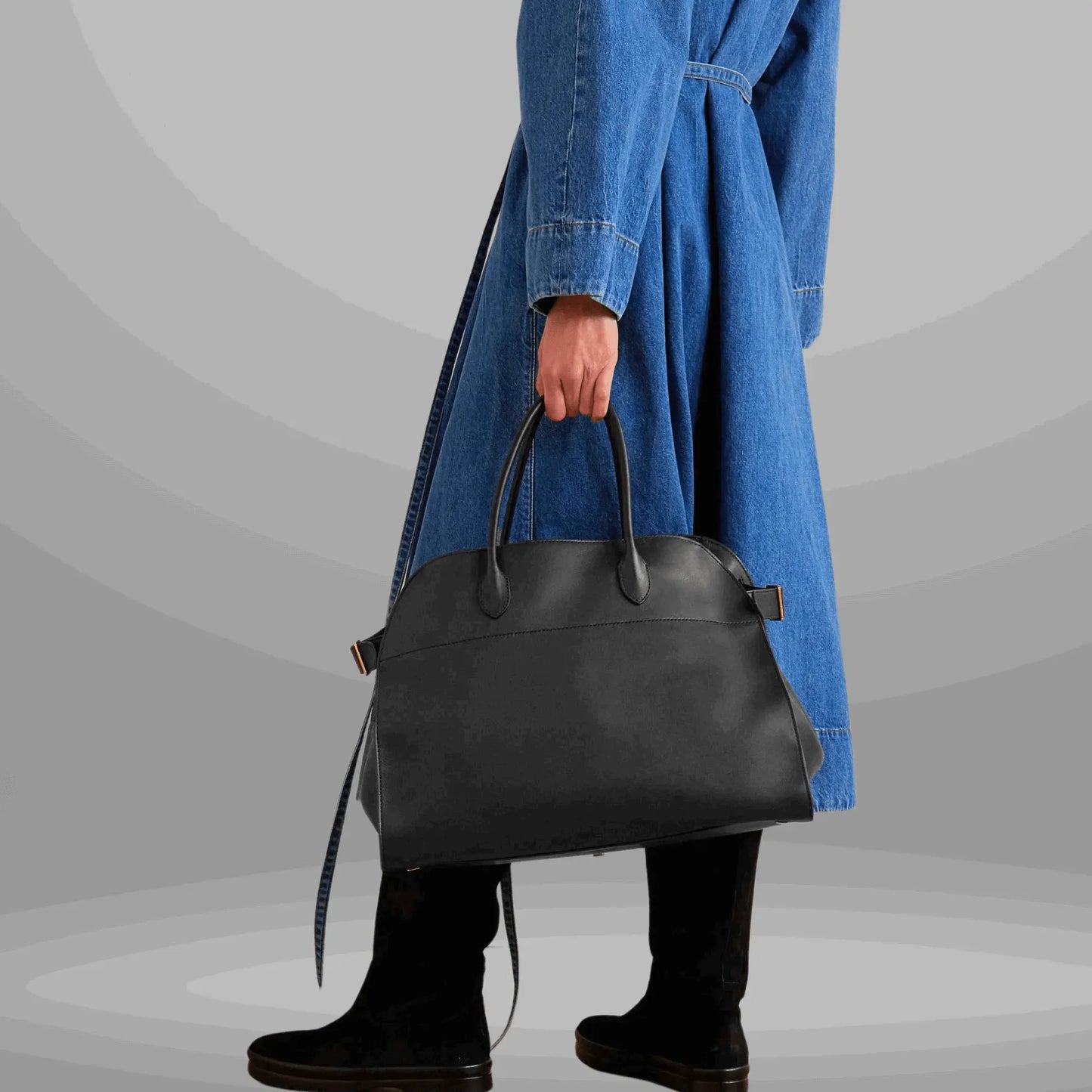 Maxine™ Elegant Leather Tote Bag