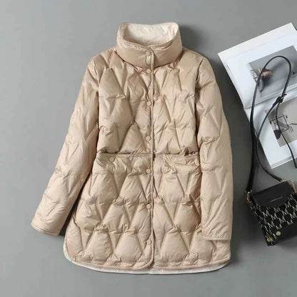 North's Quilted Down Jacket for Women - Ideal for Autumn and Winter