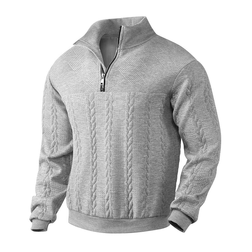 Joseph™ Premium Quarter Zip Sweater