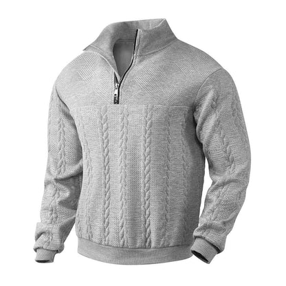 Joseph™ Premium Quarter Zip Sweater