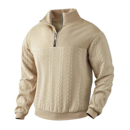 Joseph™ Premium Quarter Zip Sweater