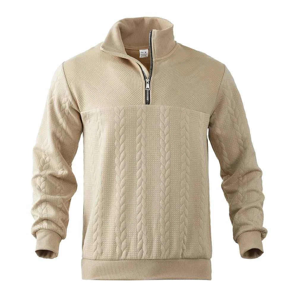 Joseph™ Premium Quarter Zip Sweater