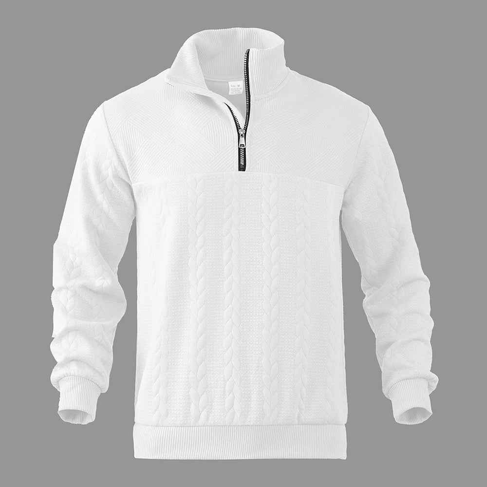 Joseph™ Premium Quarter Zip Sweater