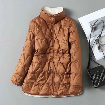 North's Quilted Down Jacket for Women - Ideal for Autumn and Winter