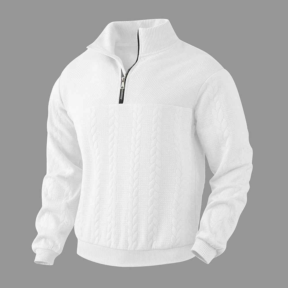 Joseph™ Premium Quarter Zip Sweater