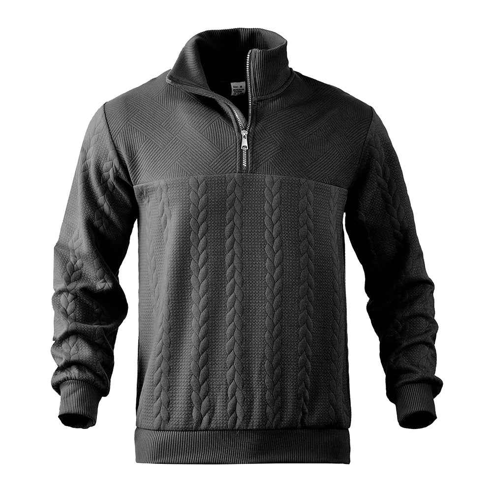 Joseph™ Premium Quarter Zip Sweater