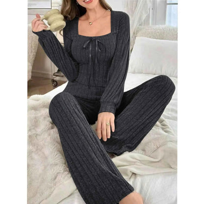Lunea™ | Women’s Solid Casual Pajama Set