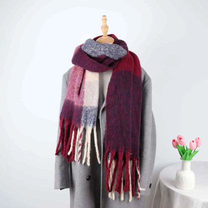 Cozy Women's Knitted Winter Scarf