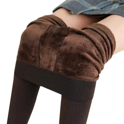 High Waist Velvet Warm Winter Leggings for Women