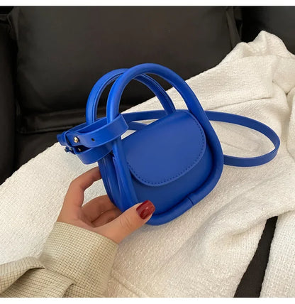 Alba Mini Faux Leather Crossbody Bag