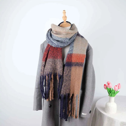 Cozy Women's Knitted Winter Scarf