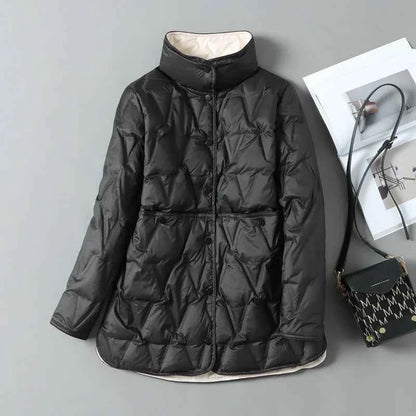 North's Quilted Down Jacket for Women - Ideal for Autumn and Winter