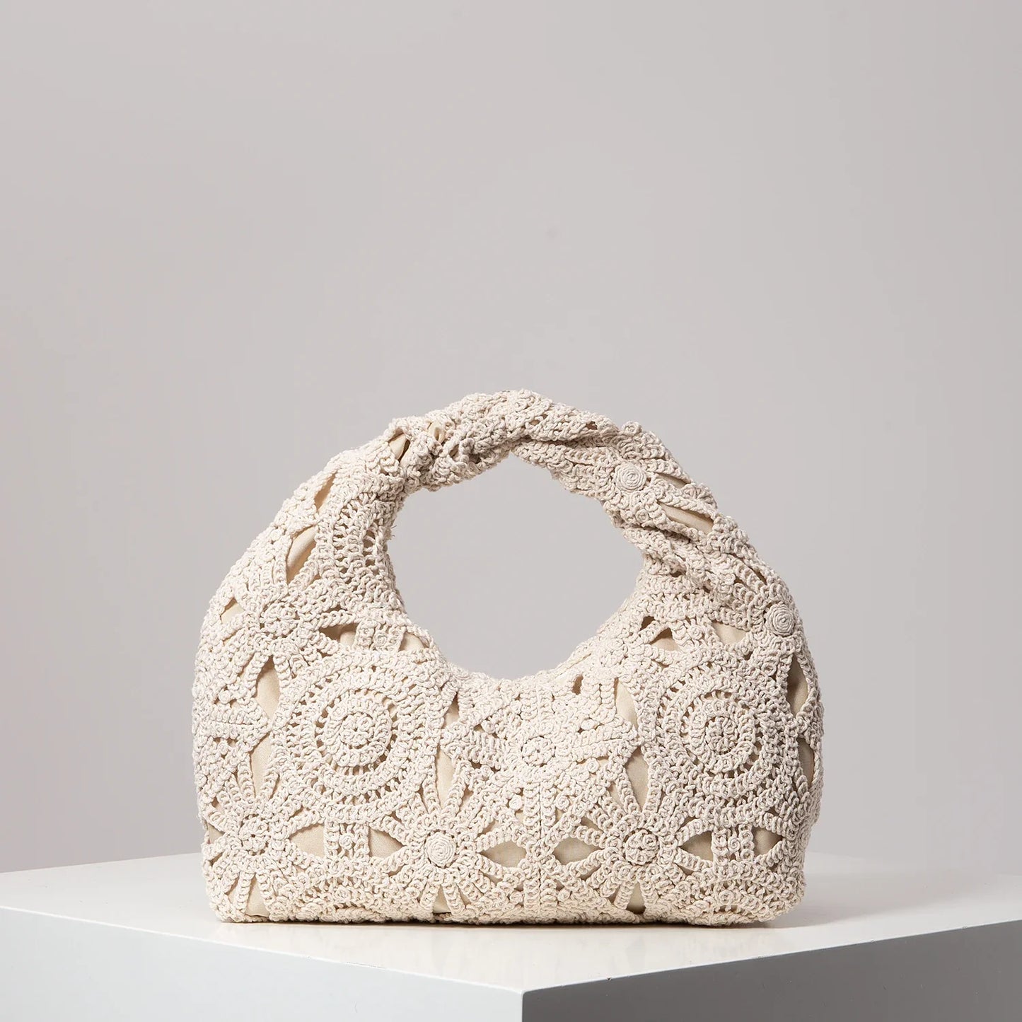 Amalfi Woven Crochet Tote
