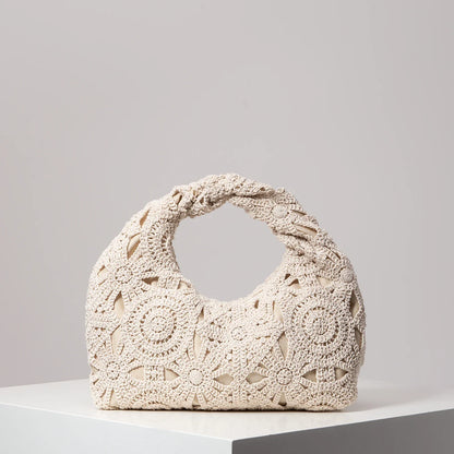 Amalfi Woven Crochet Tote