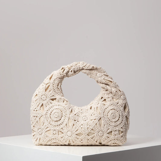 Amalfi Woven Crochet Tote