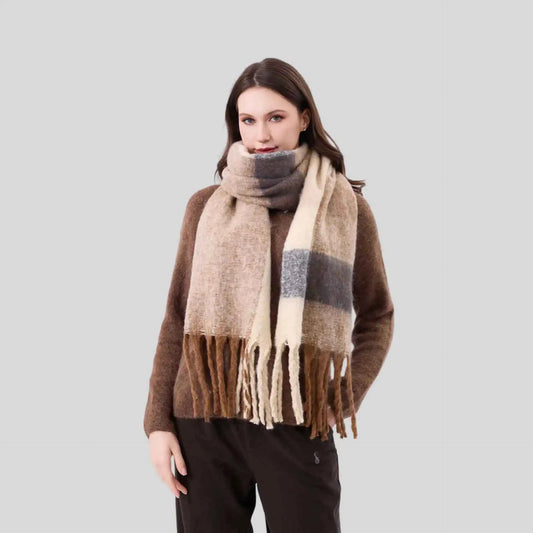 Cozy Women's Knitted Winter Scarf