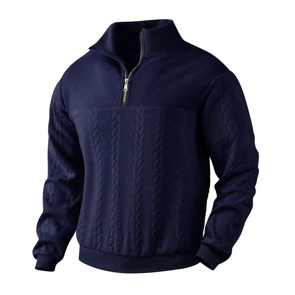 Joseph™ Premium Quarter Zip Sweater