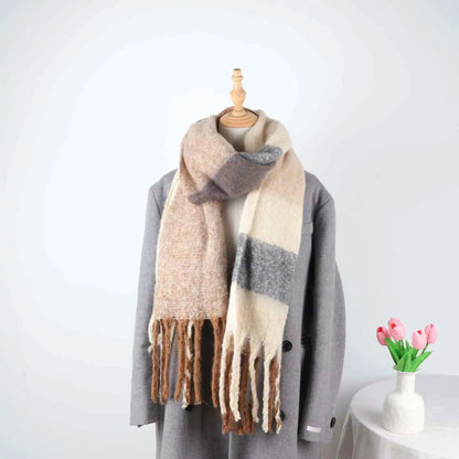 Cozy Women's Knitted Winter Scarf