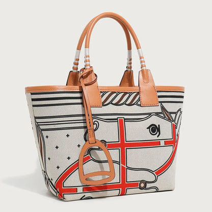 Threaded Mane Tote Bag