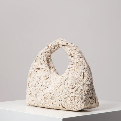 Amalfi Woven Crochet Tote