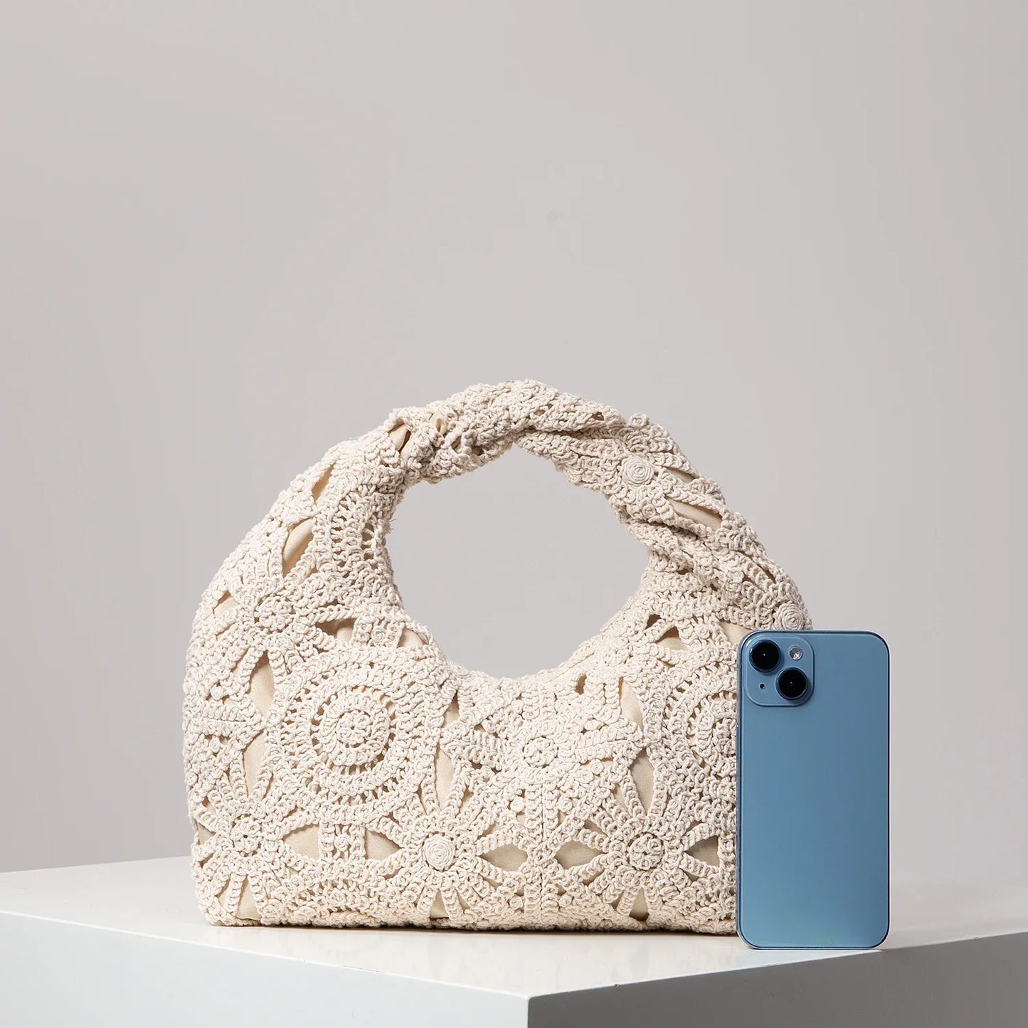 Amalfi Woven Crochet Tote