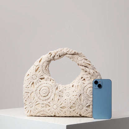 Amalfi Woven Crochet Tote