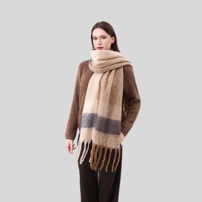 Cozy Women's Knitted Winter Scarf