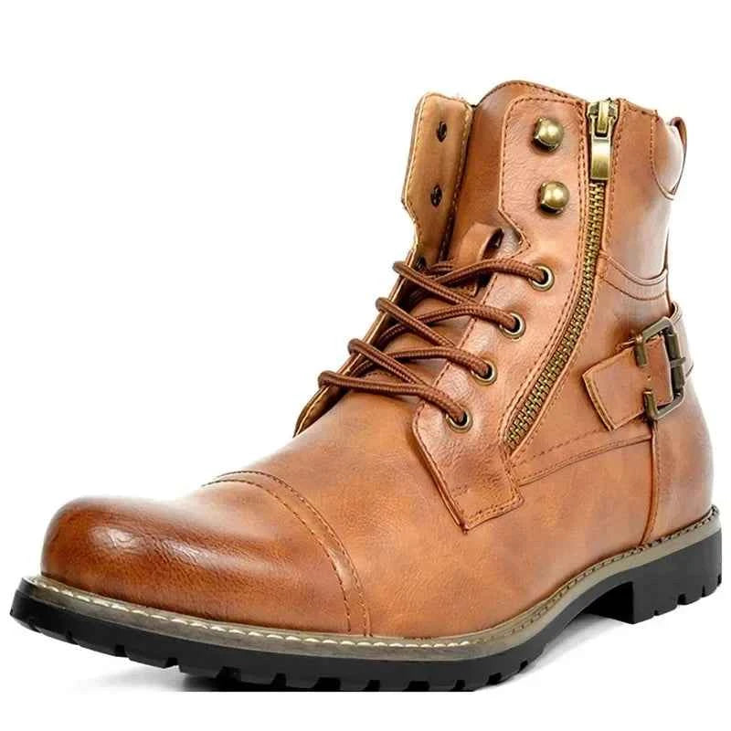 Houston™ Lace-Up Leather Boots