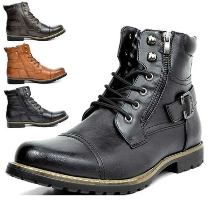 Houston™ Lace-Up Leather Boots