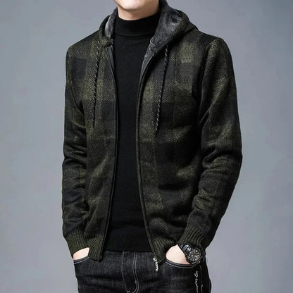 Ernest Plaid Wool Hoodie