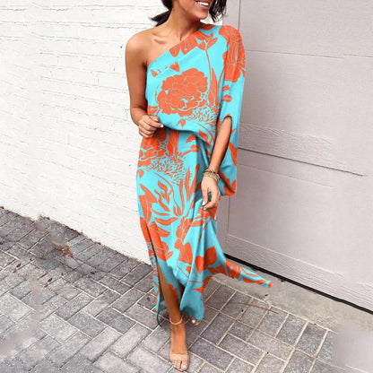 Candice™ One-Shoulder Elegant Dress