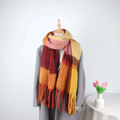 Cozy Women's Knitted Winter Scarf