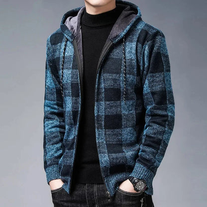 Ernest Plaid Wool Hoodie