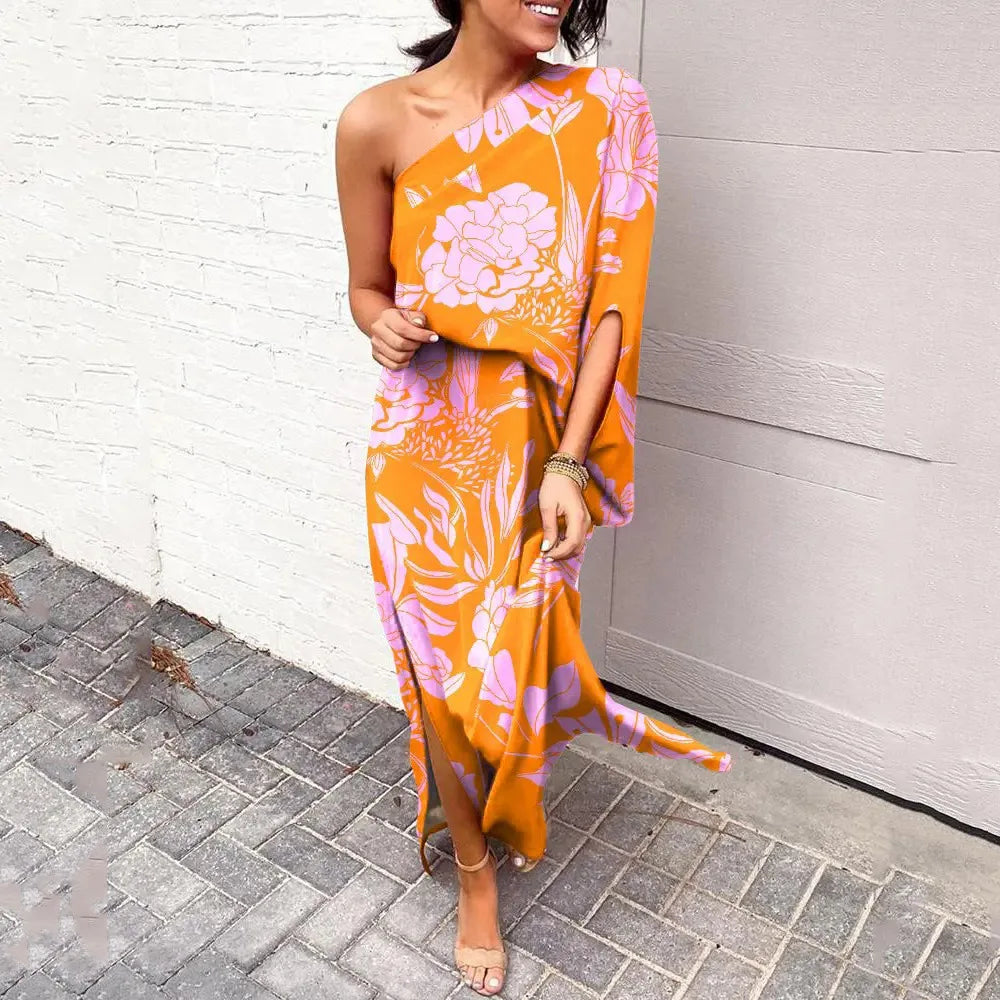Candice™ One-Shoulder Elegant Dress